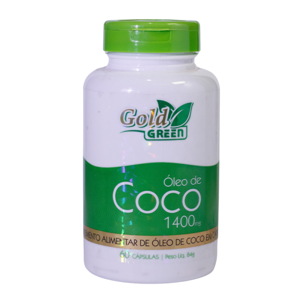 Óleo de Coco Extra Virgem 1400mg - Gold Green